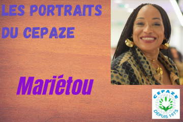 Mariétou Mariette DICKO, marraine du projet "Coton et numérique : la formule gagnante pour les jeunes maliennes"
