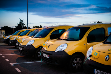 Le Groupe La Poste : pionnier de la neutralité carbone. Crédit photo : S. Le Couster