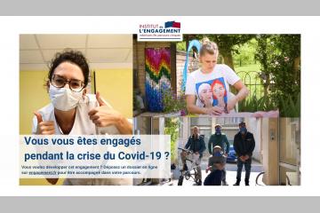 Candidatures à l'Institut de l'Engagement - Les engagés du Covid-19