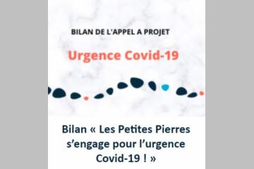 Bilan de l'Appel à projets « Les Petites Pierres s’engage pour l’urgence Covid-19 ! »