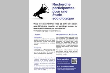 Recherche participantes pour une étude sociologique