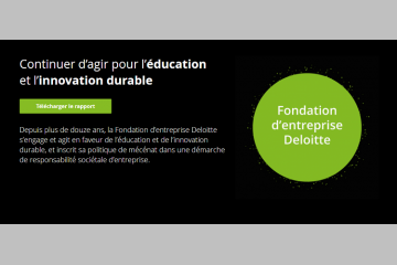 Rapport d’activité 2019 de la Fondation d’entreprise Deloitte 