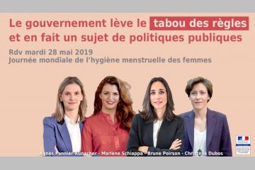 Remise du Rapport Sénatorial sur les menstruations