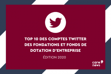 Carenews publie le TOP 10 des comptes Twitter des fondations et fonds de dotation.