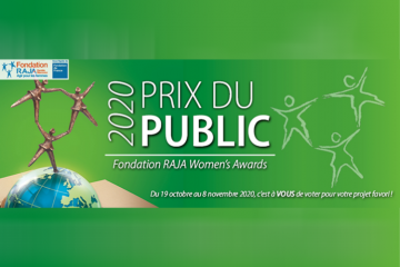 Fondation RAJA Women’s Awards 2020 : les votes pour le Prix du public sont ouverts !