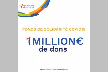 Fonds de Solidarité Covid19 : la Fondation groupe EDF soutient 89 projets en France et à l'international