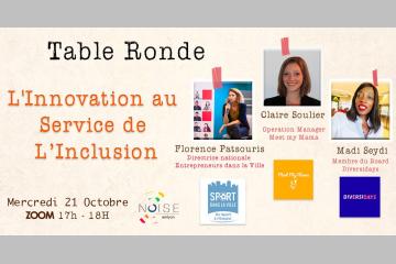 Revivez la table ronde "L'innovation au service de l'inclusion" !