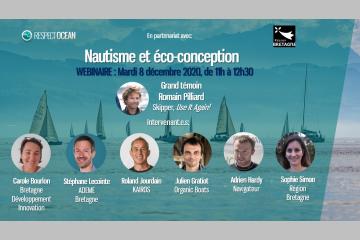 INVITATION WEBINAIRE "Nautisme et éco-conception"
