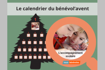 Le calendrier du bénévol'avent par Tous Bénévoles!