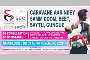 La Fondation Sanofi Espoir et Santé en Entreprise participent au lancement  d’une caravane santé au Sénégal