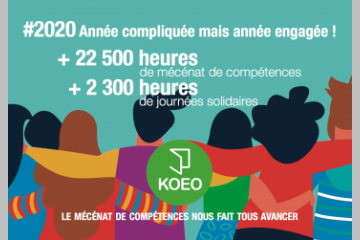 KOEO le pionnier du mécénat de compétences vous souhaite ses voeux 2021