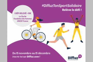 3 associations et 1 défi solidaire pour lutter contre la précarité avec Diffuz