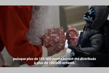 Un Noël pour tous les enfants grâce à l'Agence du Don en Nature