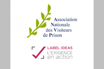 L'Association Nationale des Visiteurs de Prison obtient pour la 2ème fois le LABEL IDEAS