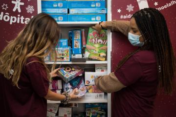 Noël à l’hôpital, l’opération de l’Association Aïda destinée à apporter de la magie dans les hôpitaux
