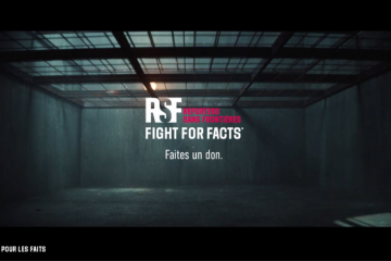[EN IMAGES]  RSF lance #FightForAct, une nouvelle campagne coup de poing 