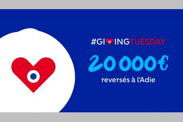 FDJ soutient le #GivingTuesday et remet 20 000 euros à l’Adie pour son fonds de soutien aux micro-entrepreneurs