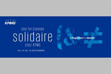 Une fin d'année solidaire chez KPMG