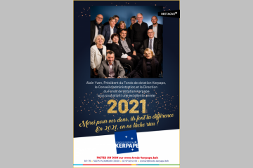 2021, on ne lâche rien ! BELLES FÊTES DE FIN D'ANNÉE - FONDS DE DOTATION KERPAPE