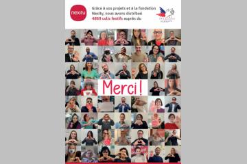 Retour sur l'opération "Décembre Solidaire" menée par Nexity et sa Fondation