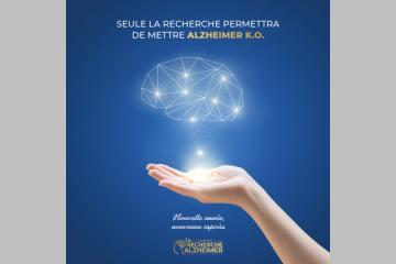La carte de voeux de la Fondation Recherche Alzheimer