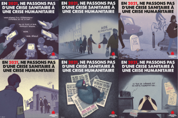 [EN IMAGES] Le Collectif des Associations Unies alerte sur les conséquences économiques et sociales de la crise