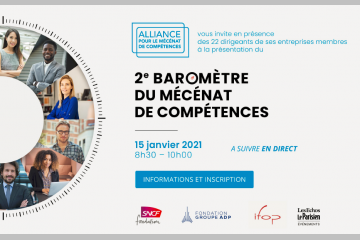 2ème édition du baromètre du mécénat de compétences