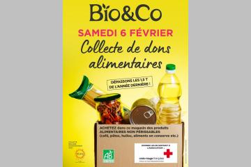 Plus de 2 tonnes données pour la deuxième édition de la collecte Bio & Co 