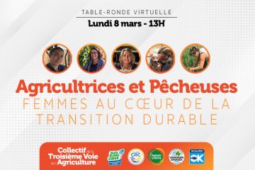 Webconférence - Agricultrices et pêcheuses : femmes au cœur de la transition durable