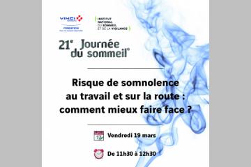 Webinaire : Risque de somnolence au travail et sur la route, comment mieux faire face ?