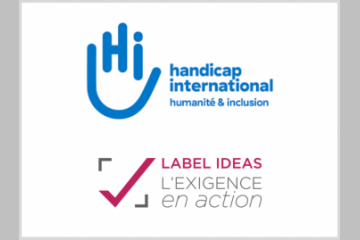 La Fédération Handicap International obtient pour la 2ème fois le LABEL IDEAS