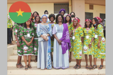 PE&D invitée par la Ministre à célébrer les femmes au Burkina Faso