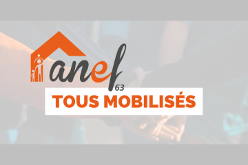 Logo ANEF 63 et slogan "Tous mobilisés"