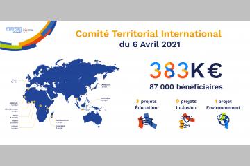 #AgissonsPourDesTerritoiresSolidaires : la Fondation groupe EDF soutient 13 nouveaux projets à l'international. Crédit visuel : Fondation groupe EDF.