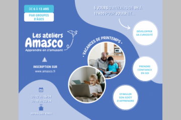 Ateliers Amasco, une expertise d’animation d’ateliers à distance et au service des familles