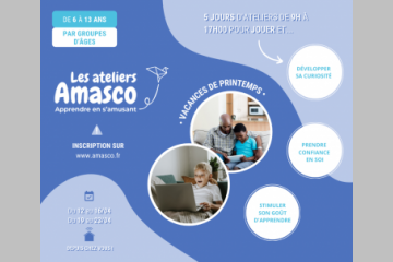  Ateliers Amasco, une expertise d’animation d’ateliers à distance et au service des familles