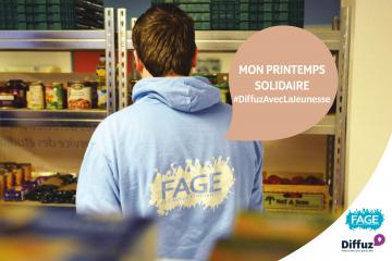 Printemps Solidaire Étudiant : la FAGE, la Macif et Diffuz se mobilisent