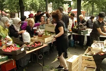 La Source: supermarché coopératif et collaboratif Paris 20, Crédit : copie écran Youtube