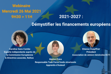 IDAF - Webinaire 26 Mai - 2021-2027 : Démystifier les financements européens