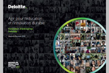 Rapport d'activité 2020 de la Fondation d'entreprise Deloitte