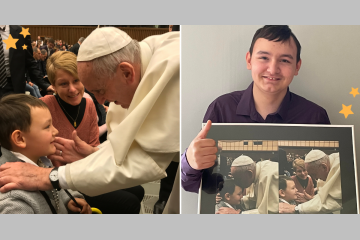 Témoignage d’un ancien wish kid ayant rencontré le pape grâce à Make-A-Wish France