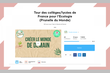 Un tour des collèges et lycées de France pour parler écologie et consommation responsable