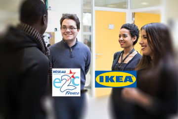 Partenariat Ikea et Réseau E2C France pour l'insertion des jeunes sans qualification