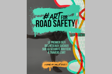 #ArtforRoadSafety, une campagne innovante de sensibilisation à la sécurité routière menée en Afrique par YOURS et soutenue par TotalEnergies Foundation 