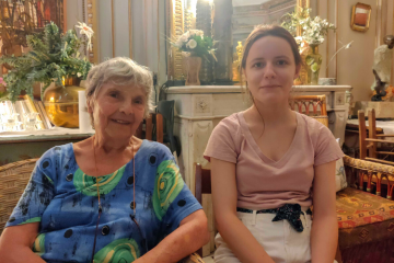 Témoignages : Suzanne, 87 ans et Adèle, 18 ans, vivent en colocation intergénérationnelle