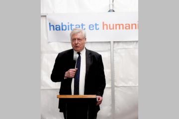 Nomination de Bernard Devert Président du Haut Comité pour le Logement des Personnes Défavorisées