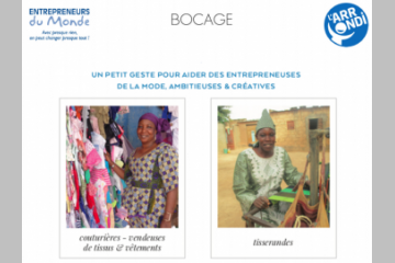 un arrondi caisse pour soutenir des femmes qui entreprennent dans le secteur de la mode 