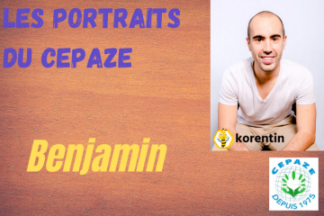 Les portraits du CEPAZE : Benjamin Rassat