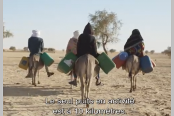 Crédit photo : copie d'écran Youtube bande annonce officielle - Marcher sur l'eau Aïssa Maïga