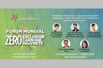 Inclusion numérique I  Les Caisses d'Epargne présentes au 13e Forum Mondial #3Zéro